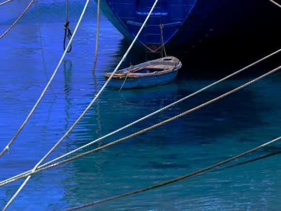 Ropes and blue