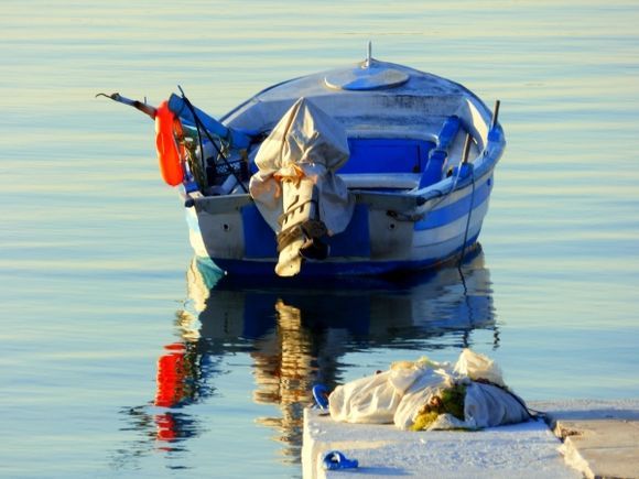 Fishing boat, Ammouliani