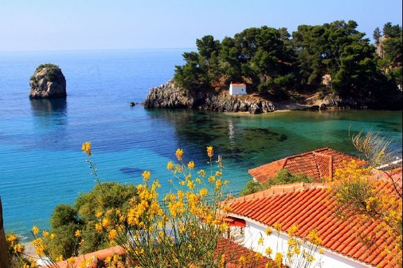Small islet with chapel, Parga