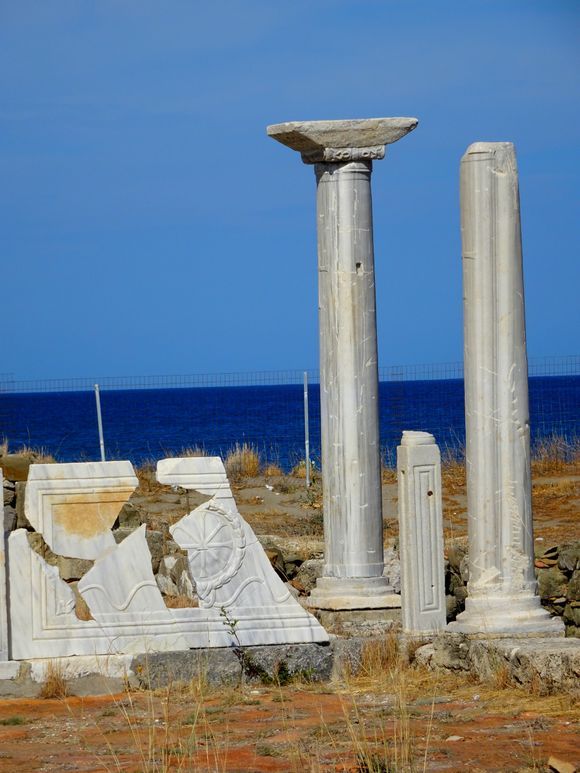 Coastal archeological site, Karpathos island
