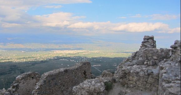 at the top of Mystras