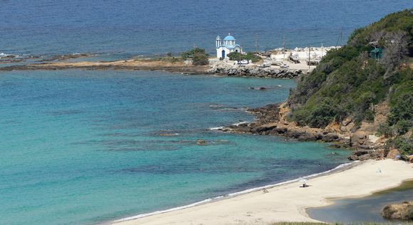 Beautifull Blues of Mesakti beach