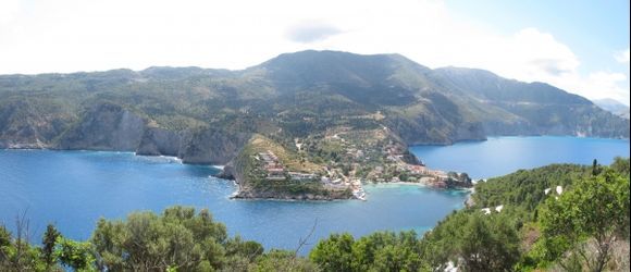 Assos view from the castle