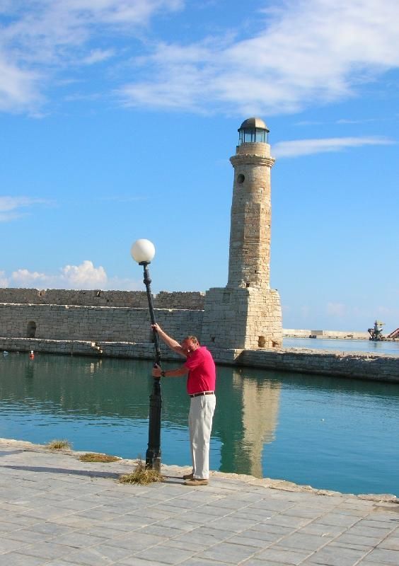 harbour of rethymno - crete