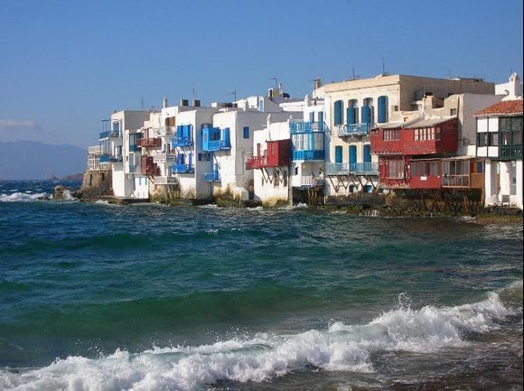Mykonos - this place is called \'little venice\'