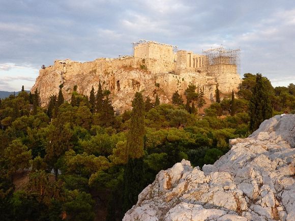 sunlit acropolis....athens 2009