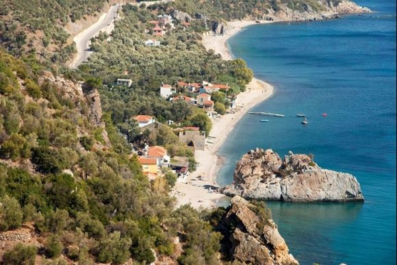 melinda beach lesvos island greece