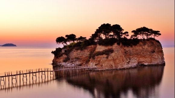 Agios-Sostis at dawn