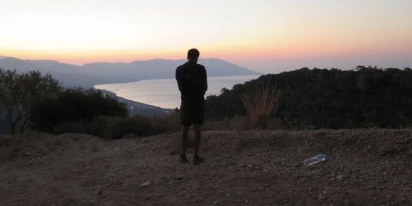 Samos: Sunrise on Mt. Kerkis