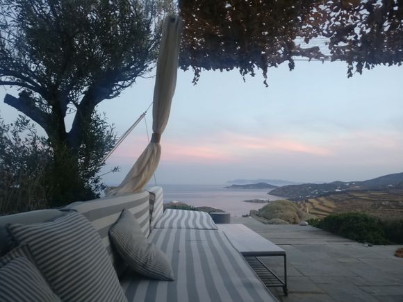 View from the villa near Faros