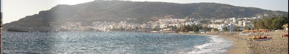 Pigadia (Karpathos stad) 
Seen from the north side op the bay