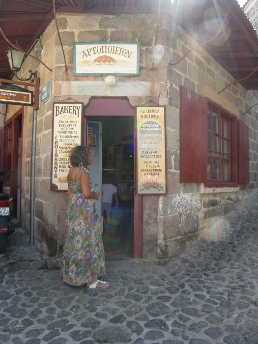 A very old bakery in the centrum of molyvos