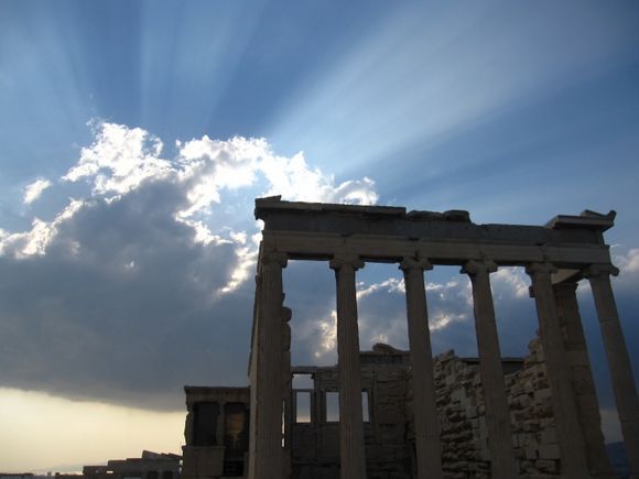 Sunbeams Over the Acropolis