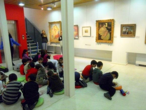 Children in Athens Municipal Gallery