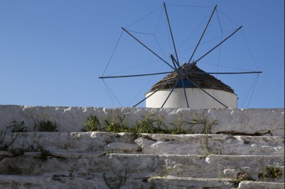 Windmill in Chora