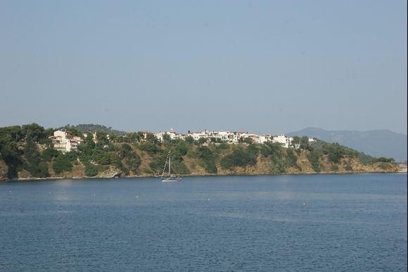 Landscape of Skiathos Greece