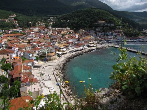 view from parga