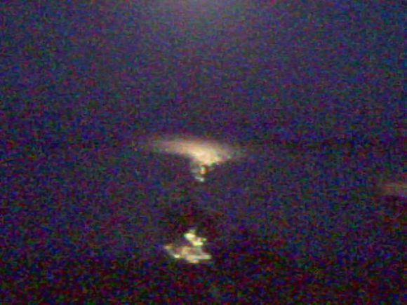 Moon shining on the sea at Katelios.