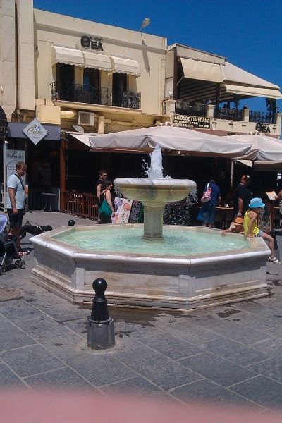 Fountain at Chania