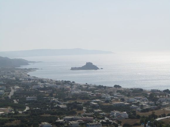 View from Kefalos Castle