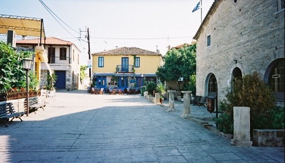 Part of Afitos village