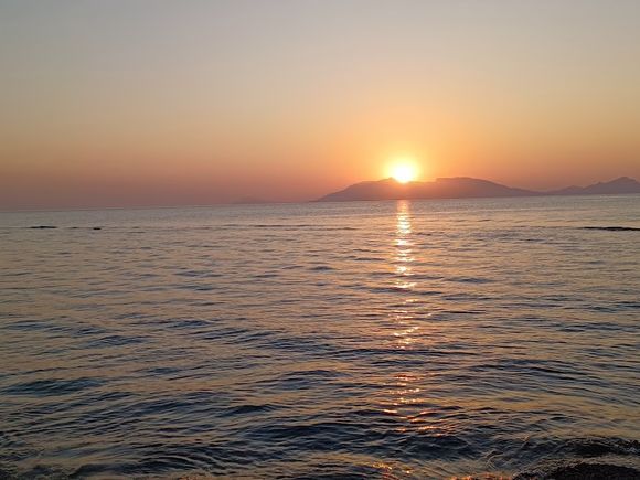 Sunrise over the Island