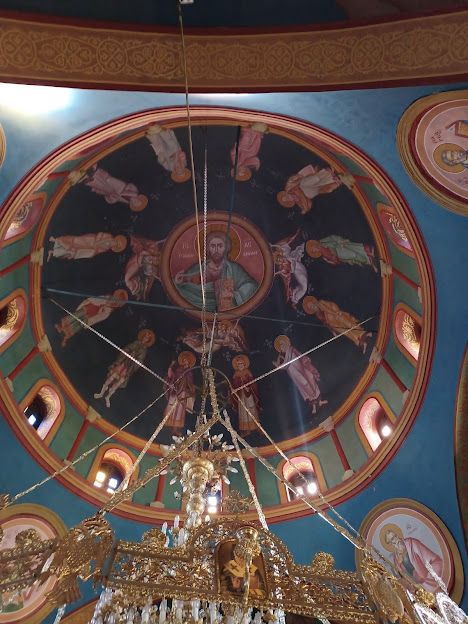 Inside Orthodox church
