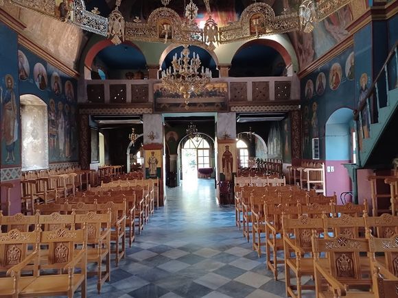 Inside Orthodox church