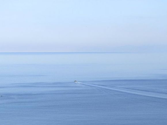 Early morning in May from Troulos bay on Skiathos