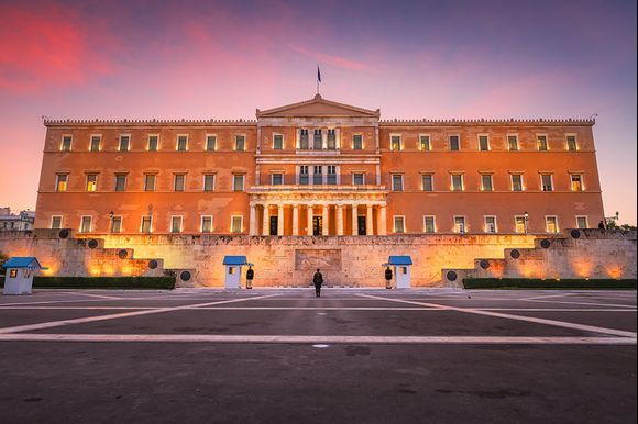 today morning in syntagma