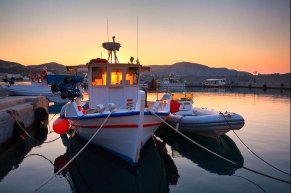 Makri Gialos harbour.