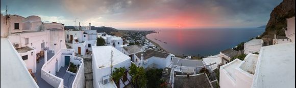 approximately 270 degree view of chora
