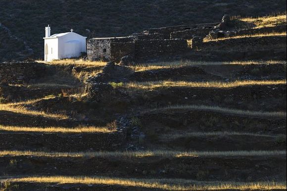 countryside of kythnos
