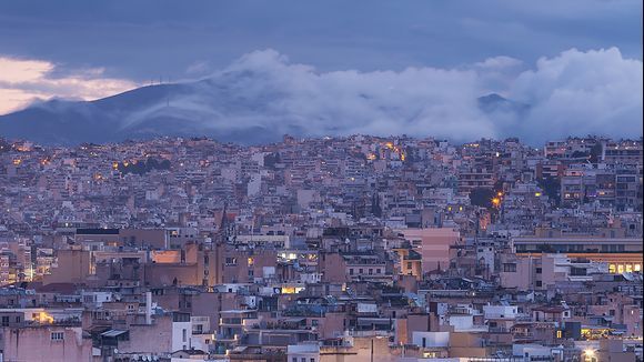 central athens and pentelicus