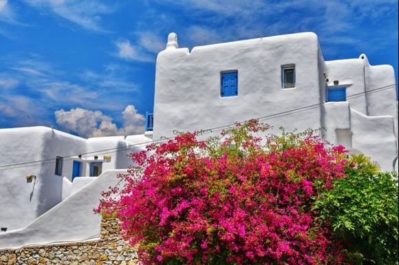 Greek summer colours