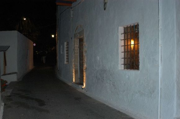 Chora in a late summer night