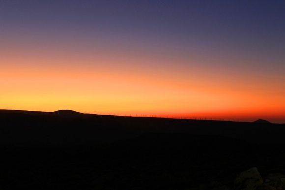 Sunset from Tragostalos peak