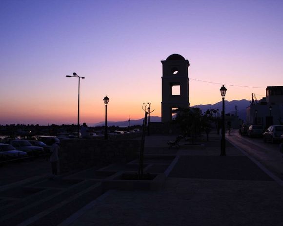 Sunset in Ierapetra