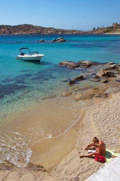 Beach in Mykonos