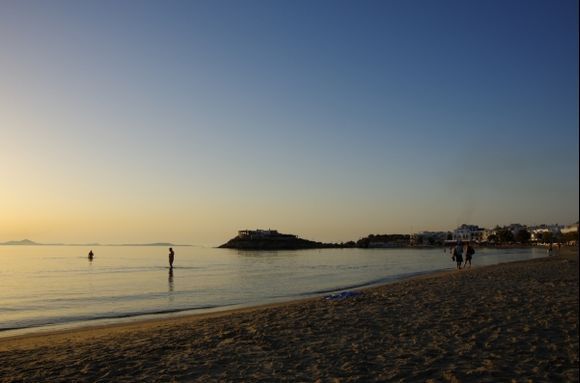 Beach in Naxos