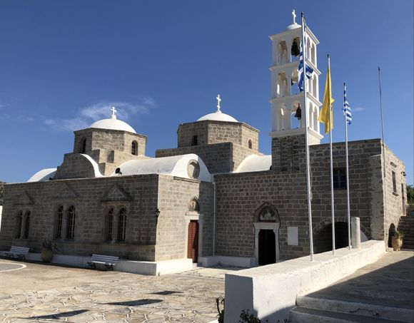 Panagia Portiani Holy Orthodox Church. Zefiria Ζεφύρια. Milos