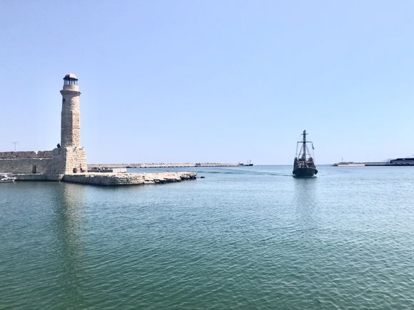Rethymno lighthouse.
