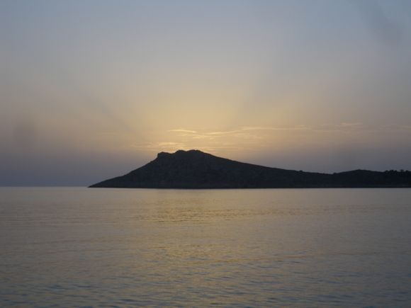 Telendos sunset from Kalymnos