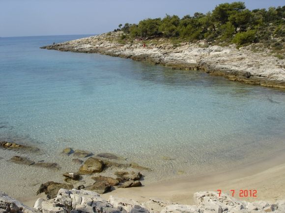 perfect beach, Avlaki, Potos