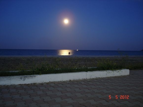 Full Moon over the Sarti beach