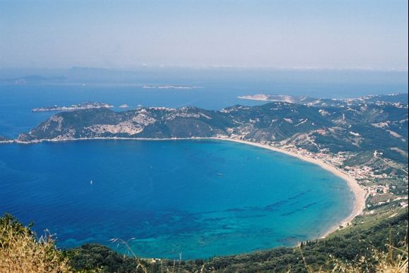 Corfu northern coast