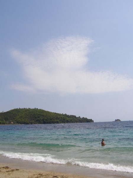 Ambelakia beach-clouds