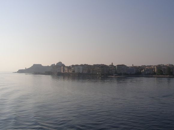 old Corfu in the morning