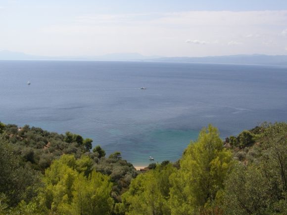 Skiathos beautiful coastline