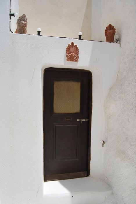 A small door in Emborio